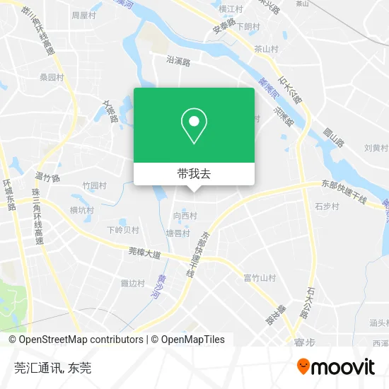 莞汇通讯地图