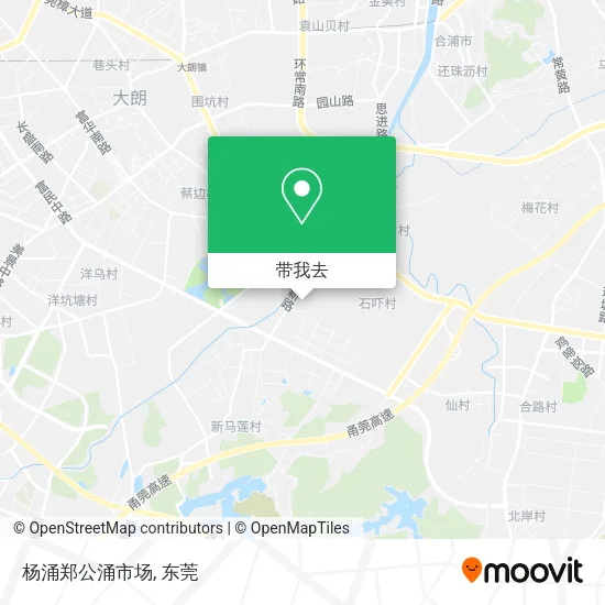 杨涌郑公涌市场地图