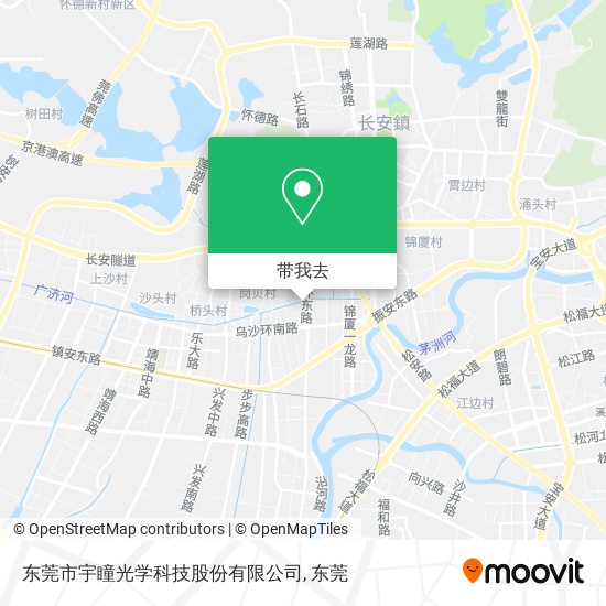 东莞市宇瞳光学科技股份有限公司地图