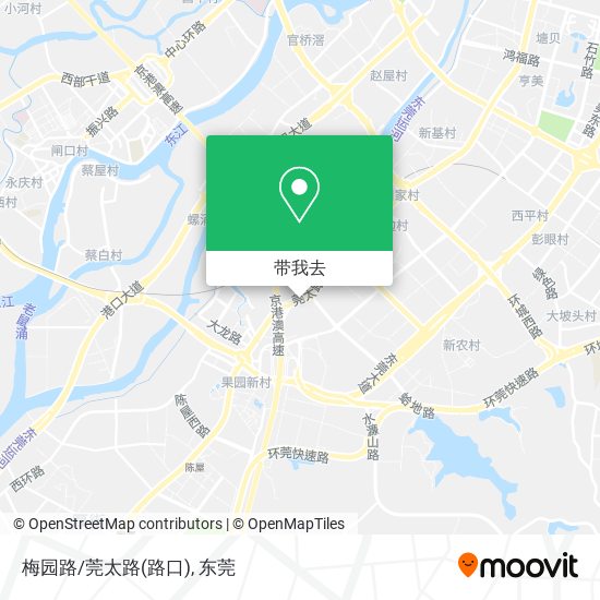梅园路/莞太路(路口)地图