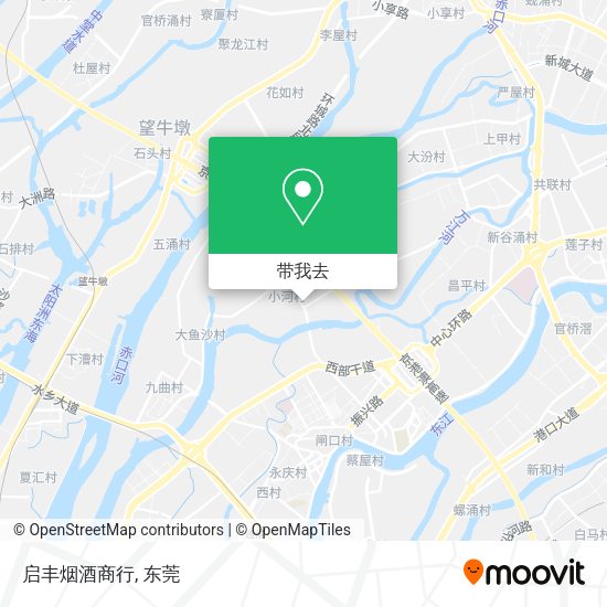 启丰烟酒商行地图