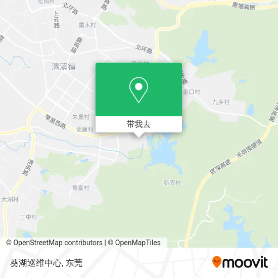 葵湖巡维中心地图