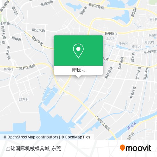金铭国际机械模具城地图