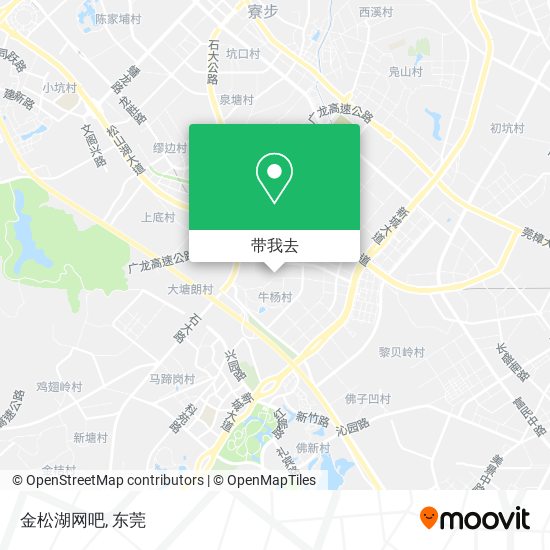 金松湖网吧地图