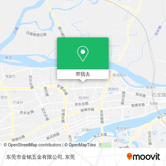 东莞市金铭五金有限公司地图