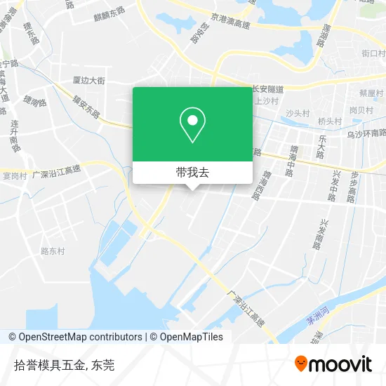 拾誉模具五金地图