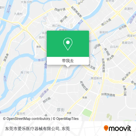 东莞市爱乐医疗器械有限公司地图