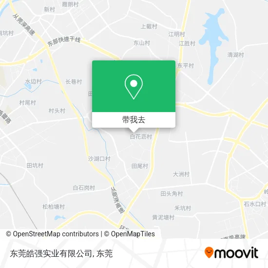 东莞皓强实业有限公司地图