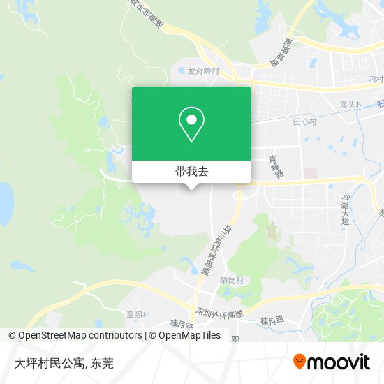 大坪村民公寓地图