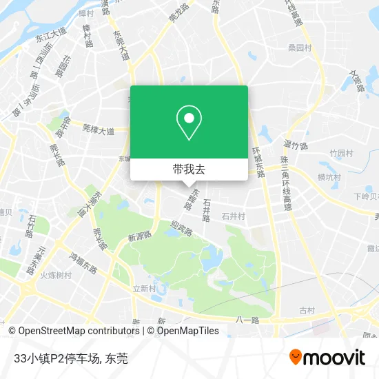 33小镇P2停车场地图