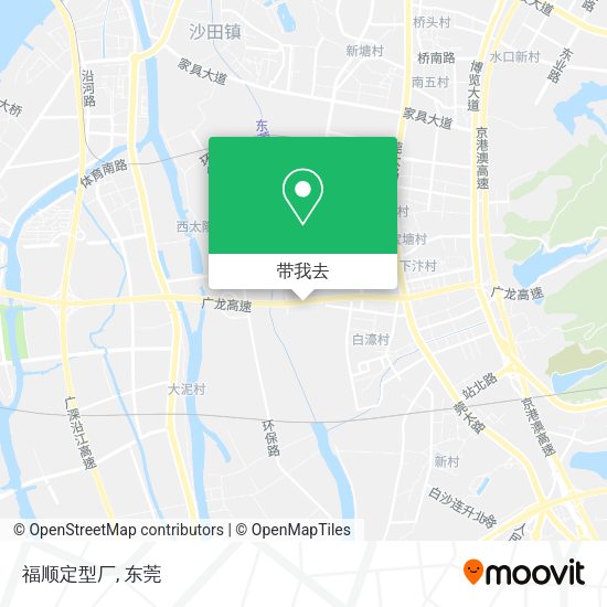 福顺定型厂地图