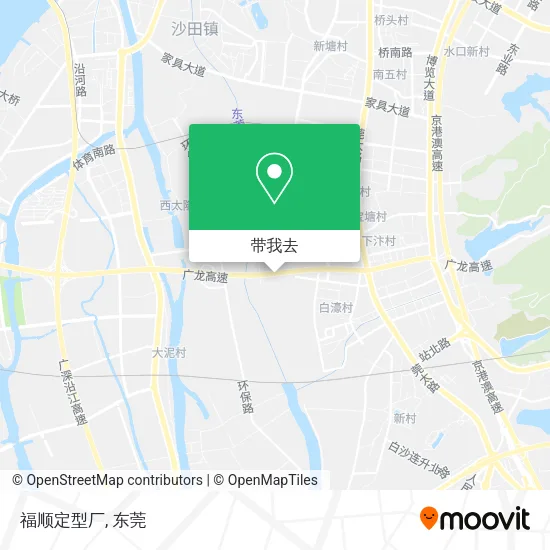 福顺定型厂地图