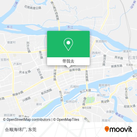 合顺海绵厂地图