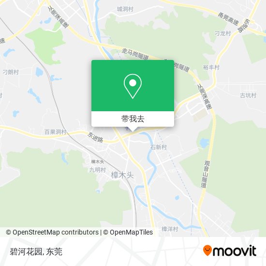 碧河花园地图