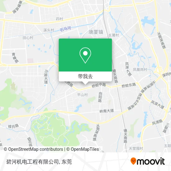 碧河机电工程有限公司地图