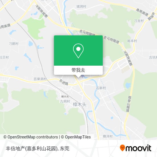 丰信地产(嘉多利山花园)地图
