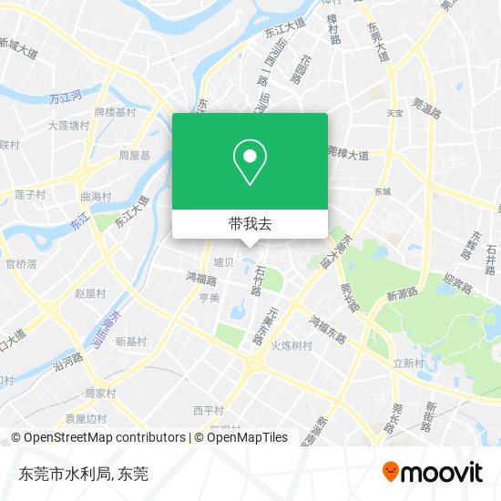 东莞市水利局地图