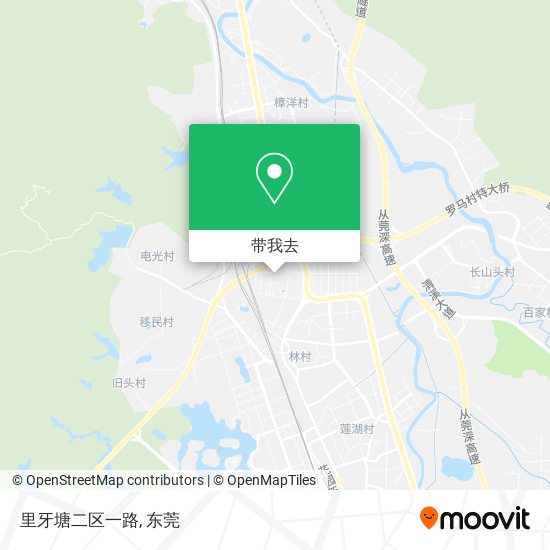 里牙塘二区一路地图