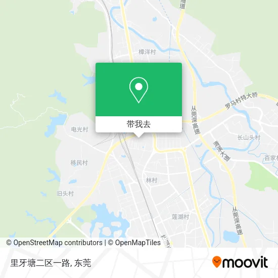 里牙塘二区一路地图