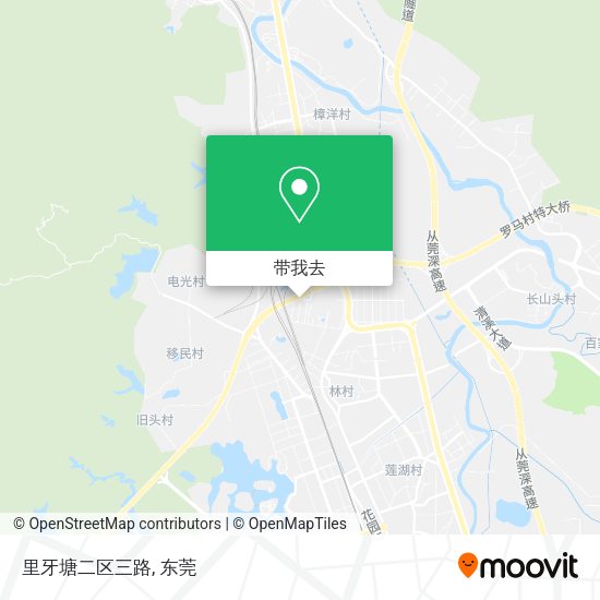 里牙塘二区三路地图