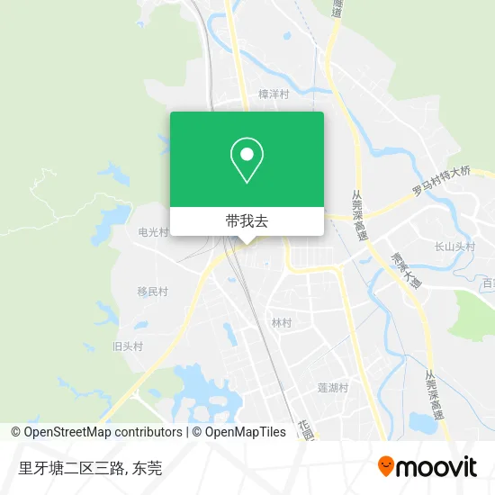 里牙塘二区三路地图