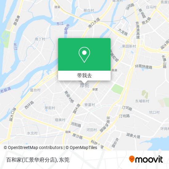 百和家(汇景华府分店)地图