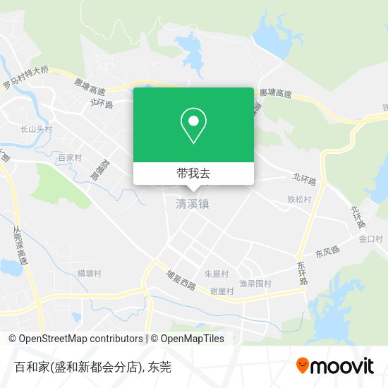 百和家(盛和新都会分店)地图