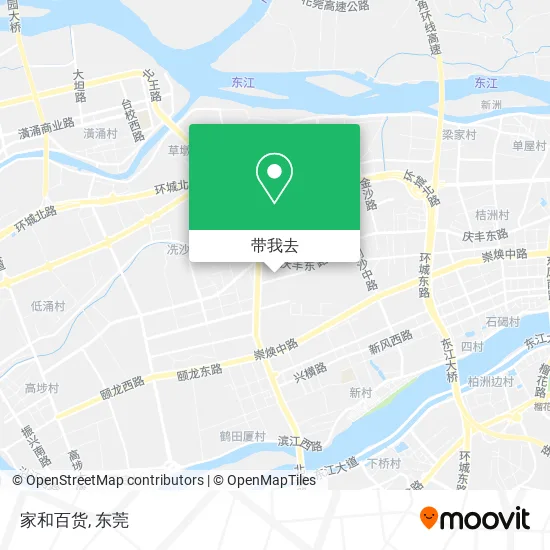家和百货地图