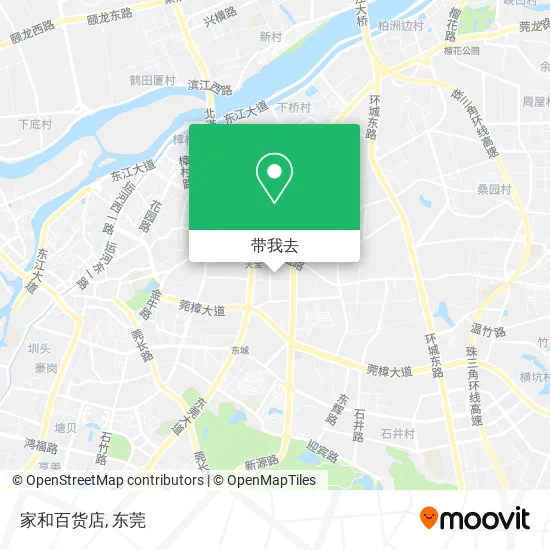 家和百货店地图