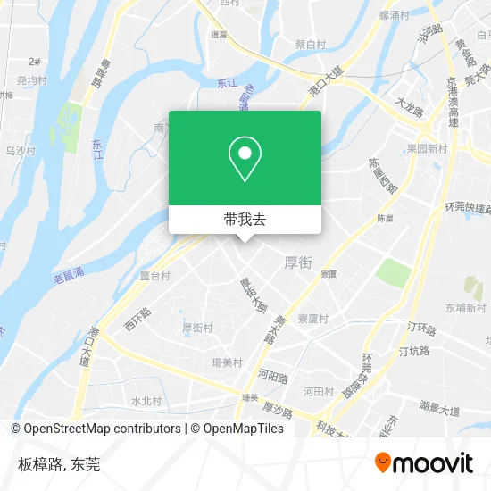 板樟路地图