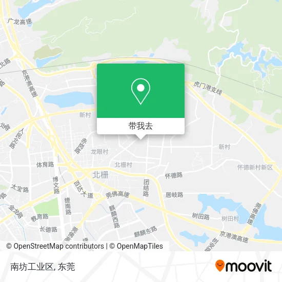 南坊工业区地图