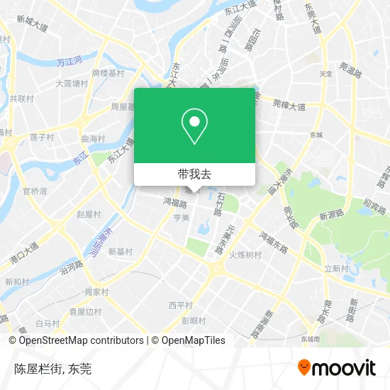 陈屋栏街地图