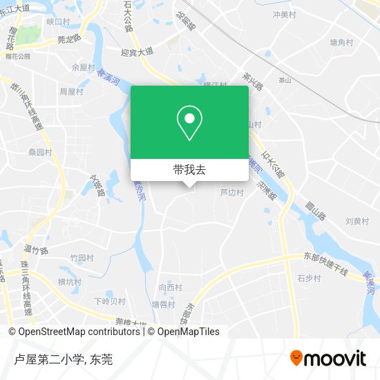 卢屋第二小学地图