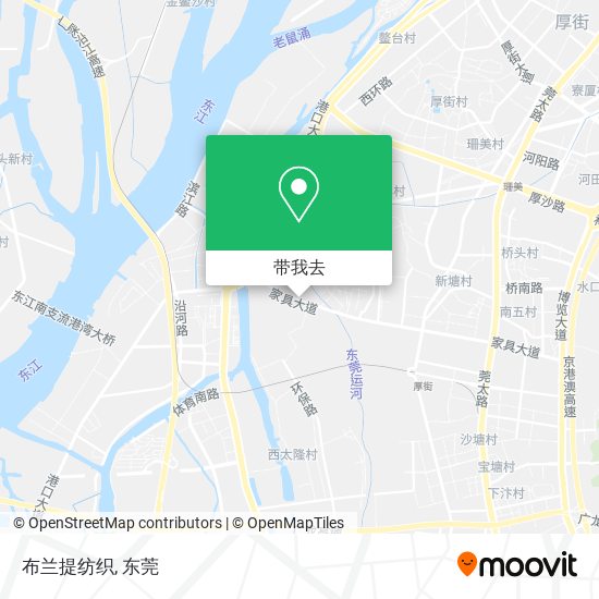 布兰提纺织地图