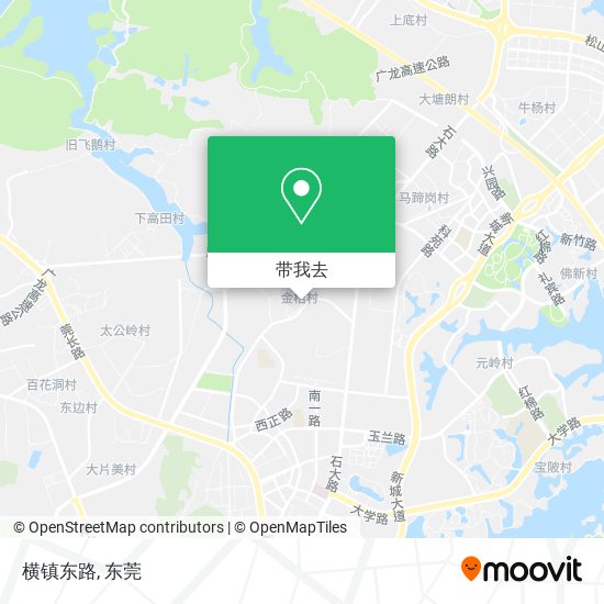 横镇东路地图