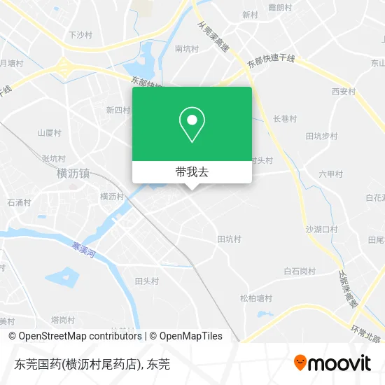 东莞国药(横沥村尾药店)地图