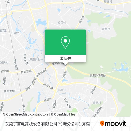 东莞宇宙电路板设备有限公司(竹塘分公司)地图