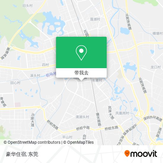 豪华住宿地图