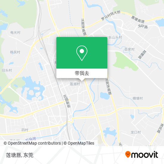 莲塘唇地图