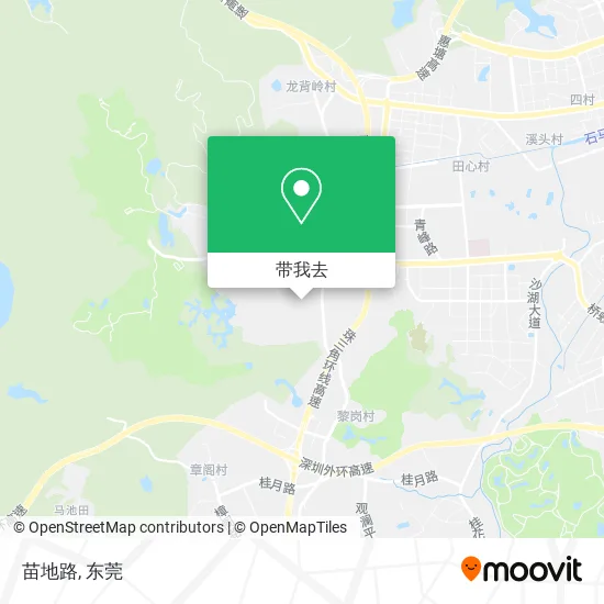 苗地路地图