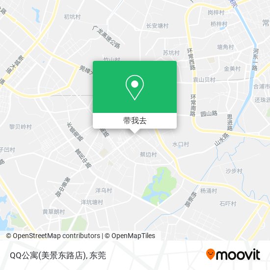 QQ公寓(美景东路店)地图