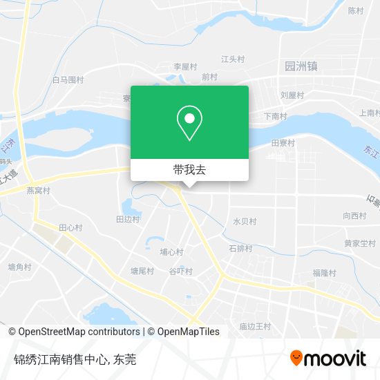 锦绣江南销售中心地图