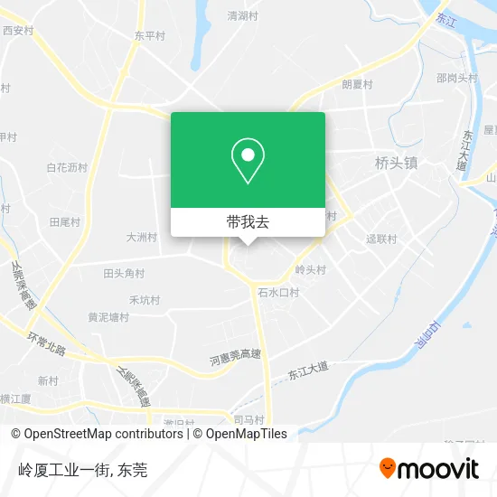 岭厦工业一街地图