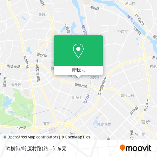 岭横街/岭厦村路(路口)地图