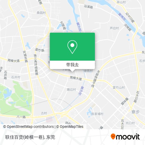 联佳百货(岭横一巷)地图