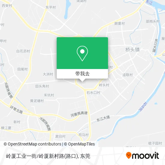 岭厦工业一街/岭厦新村路(路口)地图