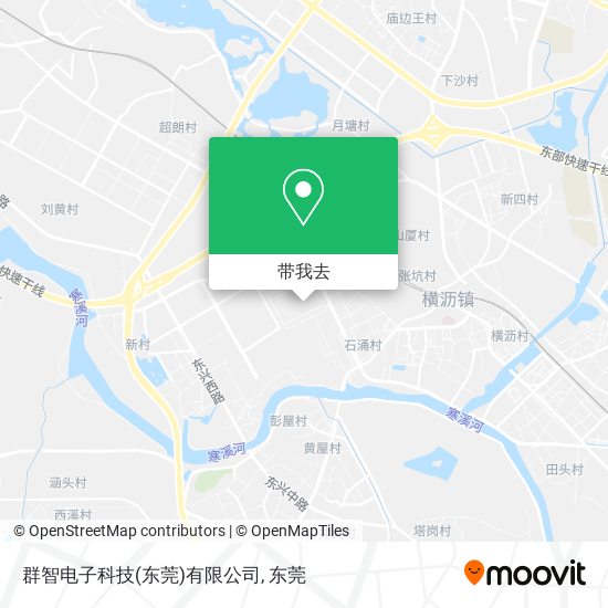 群智电子科技(东莞)有限公司地图