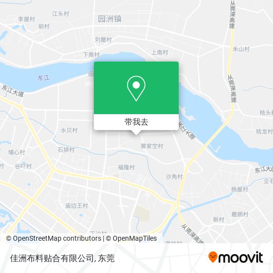佳洲布料贴合有限公司地图