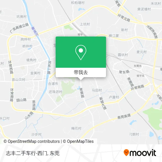 志丰二手车行-西门地图