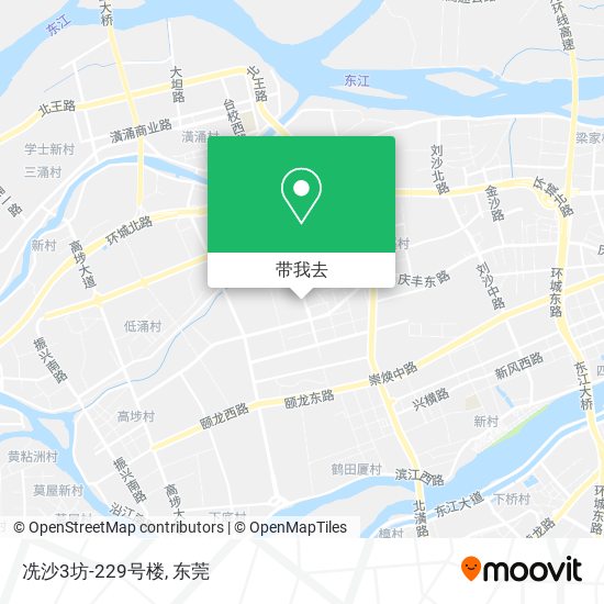 冼沙3坊-229号楼地图
